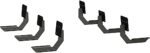 Luverne 415088-401633 7 in. Grip Step Series Running Boards, Powdercoated Textured Black Non-Powered Aluminum Set of 2 - Image 3
