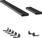 Luverne 415100-401724 Running Boards, Powdercoated Textured Black, Aluminum, 36 in. and 98 in. Length, 7 in. Grip Step Series