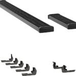 Luverne 415100-401724 Running Boards, Powdercoated Textured Black, Aluminum, 36 in. and 98 in. Length, 7 in. Grip Step Series