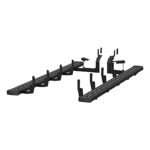 Luverne 415102-401449 Running Boards, Powdercoated Textured Black, Aluminum, 82.2 in. Bed, Crew Cab Pickup/Extended Cab Pickup, 7 in. Grip Step Series