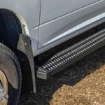 Luverne 415102-401449 Running Boards, Powdercoated Textured Black, Aluminum, 82.2 in. Bed, Crew Cab Pickup/Extended Cab Pickup, 7 in. Grip Step Series - Image 2