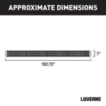 Luverne 415102-401449 Running Boards, Powdercoated Textured Black, Aluminum, 82.2 in. Bed, Crew Cab Pickup/Extended Cab Pickup, 7 in. Grip Step Series - Image 3