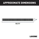 Luverne 415102-401536 Running Boards, Powdercoated Textured Black, Aluminum, BATTERY EV (EV/BEV), 67.1 in. Bed, Crew Cab Pickup, Grip Step Series - Image 3