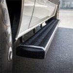 Luverne 415114-401439 Running Boards, Powdercoated Textured Black, Aluminum, 76.3 in. Bed, Extended Crew Cab Pickup, 7 in. Grip Step Series - Image 3