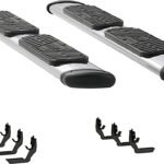 Luverne 477078-401632 Running Boards, Polished, Stainless Steel, Extended Cab Pickup, Regal 7 in. Series