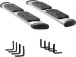 Luverne 477078-409922 Regal 7 in. Series Running Boards, Polished Non-Powered Stainless Steel Set of 2