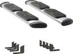 Luverne 477088-400752 Regal 7 in. Series Running Boards, Polished Non-Powered Stainless Steel Set of 2