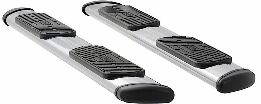 luv477088401232_1.jpg Luverne 477088-401232 Running Boards, Polished, Stainless Steel, Crew Cab Pickup/Crew Cab Pickup, Regal 7 in. Series - Image 1