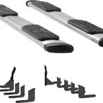 Luverne 477093-400757 Running Boards, Polished, Stainless Steel, 97.6 in. Bed, Standard Cab Pickup, Regal 7 in. Series