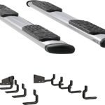 Luverne 477093-400929 Running Boards, Polished, Stainless Steel, 97.4 in. Bed, Standard Cab Pickup, Regal 7 in. Series