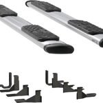 Luverne 477093-401117 Running Boards, Polished, Stainless Steel, 96.0/97.6/97.8 in. Bed, Standard Cab Pickup, Regal 7 in. Series