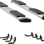 Luverne 477093-401438 Running Boards, Polished, Stainless Steel, 98.3 in. Bed, Standard Cab Pickup, Regal 7 in. Series