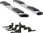 Luverne 477093-401439 Running Boards, Polished, Stainless Steel, 98.3 in. Bed, Standard Cab Pickup, Regal 7 in. Series