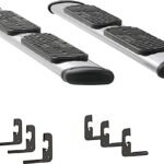 Luverne 477113-400757 Running Boards, Polished, Stainless Steel, 97.6 in. Bed, Crew Cab Pickup, Regal 7 in. Series