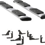 Luverne 477114-401747 Running Boards, Polished, Stainless Steel, 78.8 in. Bed, Crew Cab Pickup, without Factory Flaps, Regal 7 in. Series