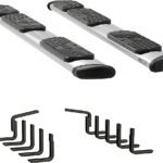 Luverne 477125-400829 Running Boards, Polished, Stainless Steel, 98.0 in. Bed, Crew Cab Pickup, Regal 7 in. Series