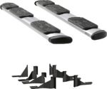 Luverne 477125-401339 Running Boards, Polished, Stainless Steel, 98.3 in. Bed, Crew Cab Pickup, Regal 7 in. Series