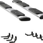 Luverne 477125-401438 Running Boards, Polished, Stainless Steel, 98.3 in. Bed, Crew Cab Pickup, Regal 7 in. Series