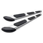 Luverne 477125-401449 Running Boards, Polished, Stainless Steel, 98.2 in. Bed, Crew Cab Pickup, Regal 7 in. Series