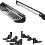 Luverne 481033-571032 Running Boards, Polished, Stainless Steel, Crew Cab Pickup/Crew Cab Pickup, Side Entry 7 in. Series