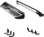 Luverne 481033-571632 Side Entry 7 in. Series Running Boards, Polished Non-Powered Stainless Steel Set of 2