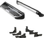 Luverne 481143-571743 Side Entry 7 in. Series Running Boards, Polished Non-Powered Stainless Steel Set of 2