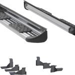 Luverne 481143-581143 Side Entry 7 in. Series Running Boards, Polished Non-Powered Stainless Steel Set of 2