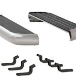 Luverne 575060-570553 6 1/2 in. MegaStep Series Running Boards, Polished Non-Powered Aluminum Set of 2