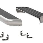 Luverne 575060-571521 6 1/2 in. MegaStep Series Running Boards, Polished Non-Powered Aluminum Set of 2