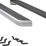 Luverne 575072-570553 Running Boards, with Polished Stainless Steel Trim, Extended Cab Pickup, 6 1/2 in. MegaStep Series
