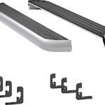 Luverne 575078-570713 6 1/2 in. MegaStep Series Running Boards, Polished Non-Powered Aluminum Set of 2