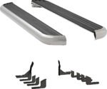 Luverne 575078-570757 Running Boards, with Polished Stainless Steel Trim, 78.7 in. Bed, Standard Cab Pickup, 6 1/2 in. MegaStep Series