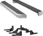 Luverne 575078-570939 Running Boards, with Polished Stainless Steel Trim, 76.3 in. Bed, Standard Cab Pickup, 6 1/2 in. MegaStep Series