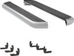 Luverne 575078-571515 6 1/2 in. MegaStep Series Running Boards, Polished Non-Powered Aluminum Set of 2