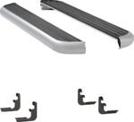 Luverne 575078-571521 6 1/2 in. MegaStep Series Running Boards, Polished Non-Powered Aluminum Set of 2