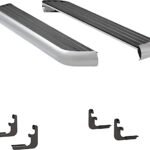 Luverne 575078-571521 6 1/2 in. MegaStep Series Running Boards, Polished Non-Powered Aluminum Set of 2