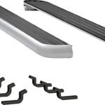 Luverne 575088-570553 Running Boards, with Polished Stainless Steel Trim, Crew Cab Pickup, 6 1/2 in. MegaStep Series