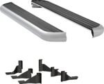 Luverne 575088-571032 Running Boards, with Polished Stainless Steel Trim, Crew Cab Pickup/Crew Cab Pickup, 6 1/2 in. MegaStep Series