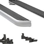 Luverne 575088-571113 Running Boards, with Polished Stainless Steel Trim, Crew Cab Pickup, 6 1/2 in. MegaStep Series
