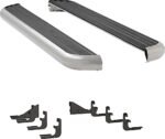 Luverne 575088-571529 Running Boards, with Polished Stainless Steel Trim, 67.1 in. Bed, Extended Cab Pickup, 6 1/2 in. MegaStep Series