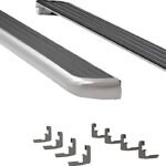 Luverne 575088-581444 6 1/2 in. MegaStep Series Running Boards, Polished Non-Powered Aluminum Set of 2