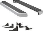 Luverne 575098-571345 Running Boards, 98 in. Length, with Polished Stainless Steel Trim, 135.0 in. Wheelbase, For Long Models, 6 1/2 in. MegaStep Series