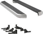 Luverne 575098-571439 Running Boards, with Polished Stainless Steel Trim, 98.3 in. Bed, Standard Cab Pickup, 6 1/2 in. MegaStep Series