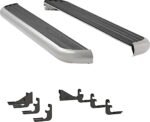 Luverne 575098-571529 Running Boards, with Polished Stainless Steel Trim, Extended Cab Pickup/Standard Cab Pickup, 78.9/97.6 in. Bed, 6 1/2 in. MegaStep Series