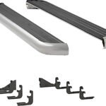 Luverne 575098-571529 Running Boards, with Polished Stainless Steel Trim, Extended Cab Pickup/Standard Cab Pickup, 78.9/97.6 in. Bed, 6 1/2 in. MegaStep Series