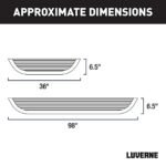 Luverne 575100-571477 MegaStep Series Running Boards, Polished Non-Powered Stainless Steel Set of 2 - Image 3