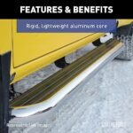 Luverne 575100-571477 MegaStep Series Running Boards, Polished Non-Powered Stainless Steel Set of 2 - Image 7