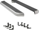 Luverne 575102-570717 Running Boards, with Polished Stainless Steel Trim, Crew Cab Pickup/Extended Cab Pickup, 69.3/78.7/78.8/78.9 in. Bed, 6 1/2 in. MegaStep Series
