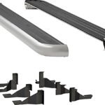Luverne 575102-571439 Running Boards, with Polished Stainless Steel Trim, 76.3 in. Bed, Crew Cab Pickup, 6 1/2 in. MegaStep Series