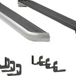 Luverne 575102-571447 Running Boards, with Polished Stainless Steel Trim, Crew Cab Pickup/Extended Cab Pickup, 69.3/78.8/78.9 in. Bed, 6 1/2 in. MegaStep Series